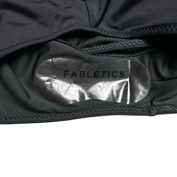 Fabletics | Women | Scoop Tie Back Shaping Black One Piece Swimsuit | Sz Large - Picture 11 of 15